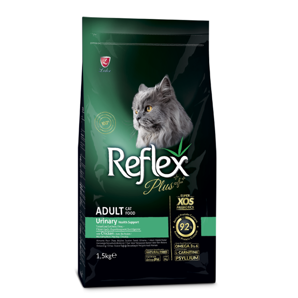 غذای خشک گربه بالغ رفلکس پلاس Reflex plus مدل یورینری